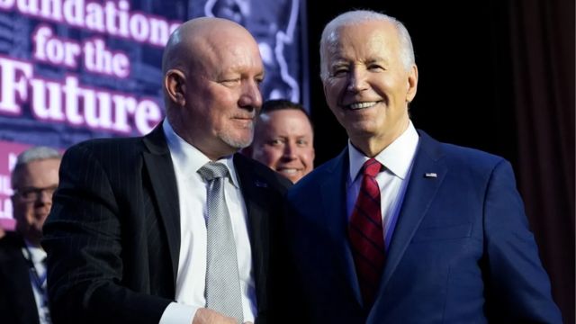 Biden Pokes Fun at Trump’s Hair while Securing Yet Another Key Union Endorsement