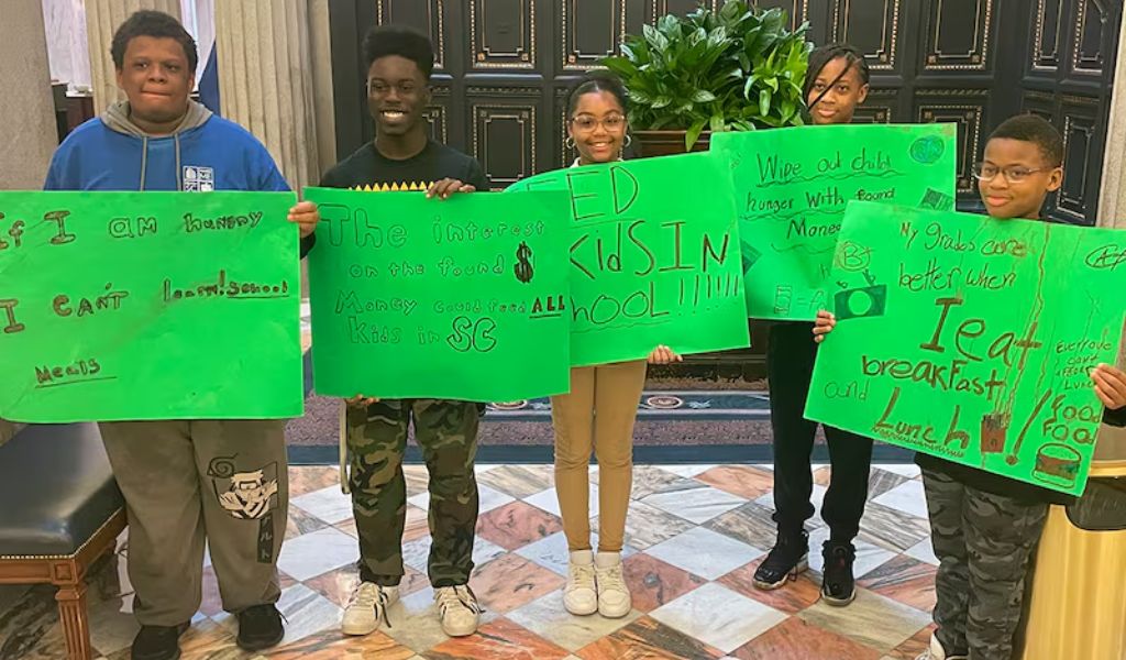Students Rally at SC State House Over Spring Break to Advocate for Crucial Cause