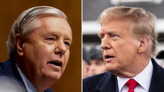 Trump Fires Back at Sen. Lindsey Graham of South Carolina After He Says Abortion Isn't a Matter of States' Rights