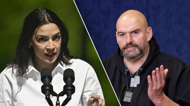 After the Fight in the House, Sen. Fetterman Says, That's Absurd to AOC's Claim That He's a Bully