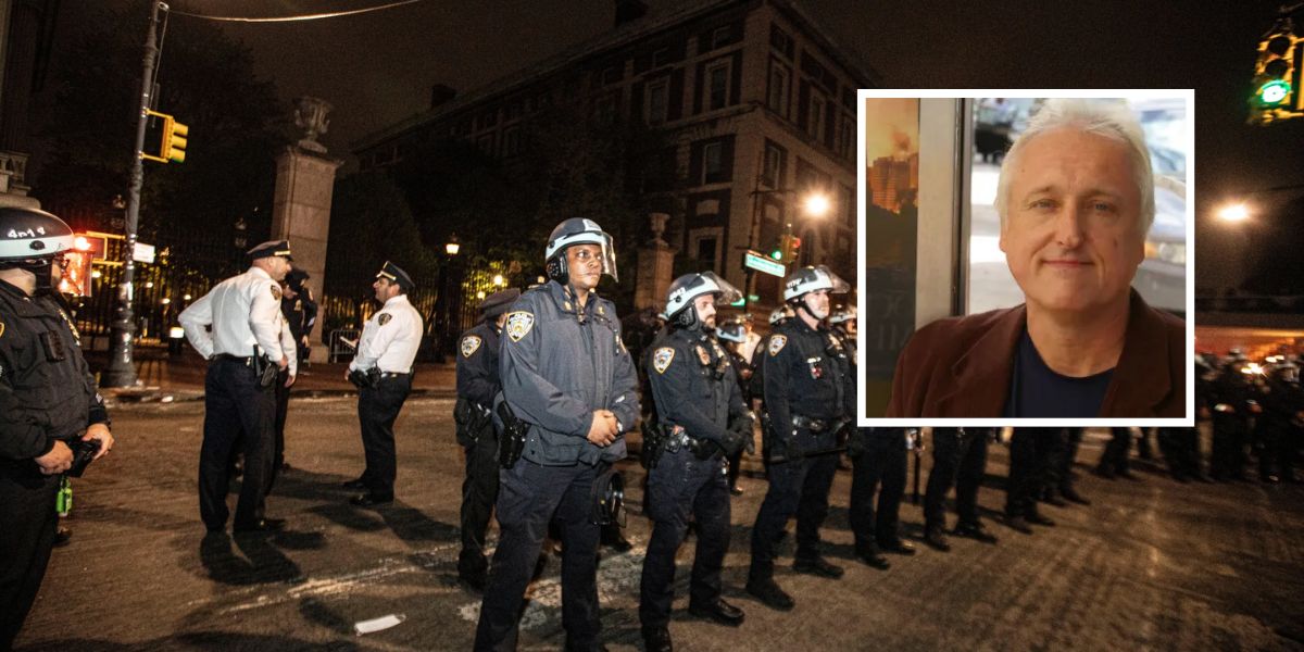 Columbia University Professor wanted to write down history. Law enforcement Arrested him outside of his house