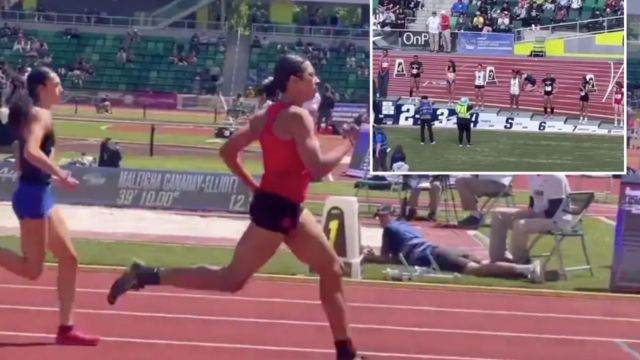 Controversy Erupts as Transgender Athlete Aayden Gallagher Faces Boos After Winning Girls' State Track Title in Oregon