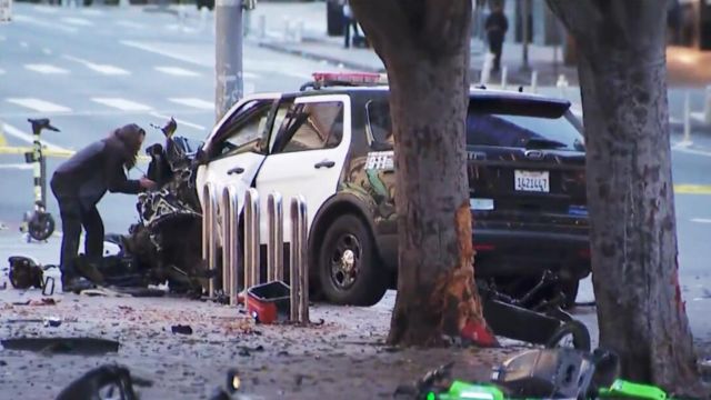 L.A. Police Department Officer Sustained Injuries After Being Thrown From Her Patrol Cruiser After It Was Stolen