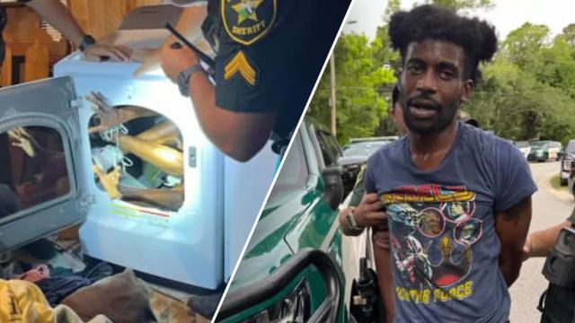 Police Found the Man They Were Looking for in Florida Folded Up in the Dryer, in a Tumble-ready Hideout