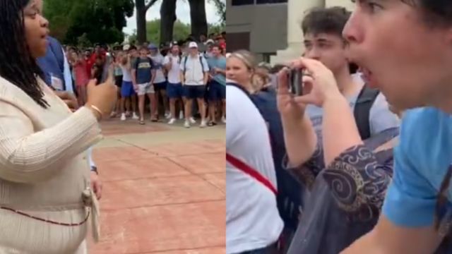 A Video of an Ole Miss Student Making Racist Comments to a Black Woman at the RNC Has Caused a Lot of Anger