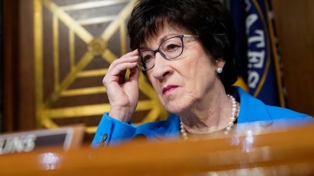 Collins Says She Will Write to Haley Again and Say She Won't Vote for Trump in 2024