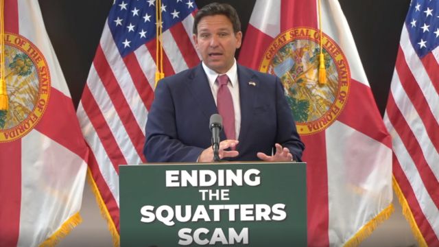 Florida Homeowners Empowered by New Law to Combat Squatters, Says Governor