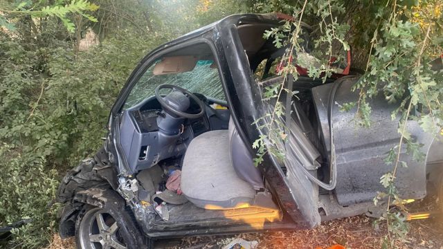 CHP Says a Man Was Thrown Out of His Car and Died in an Accident Near Oroville