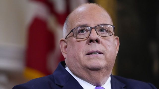 Larry Hogan Says He Won't Back Harris, but He Does Like the Idea of Her Running Mate