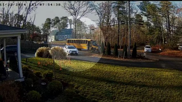 As She Drives by a Plymouth School Bus, a Woman Who Almost Hit a Child Will Be Charged