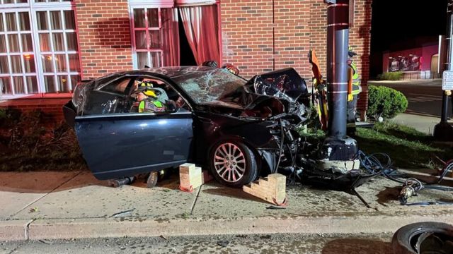 A Man is Being Charged With Dui After His SUV Crashed Through the Windows of a Building in New Hampshire