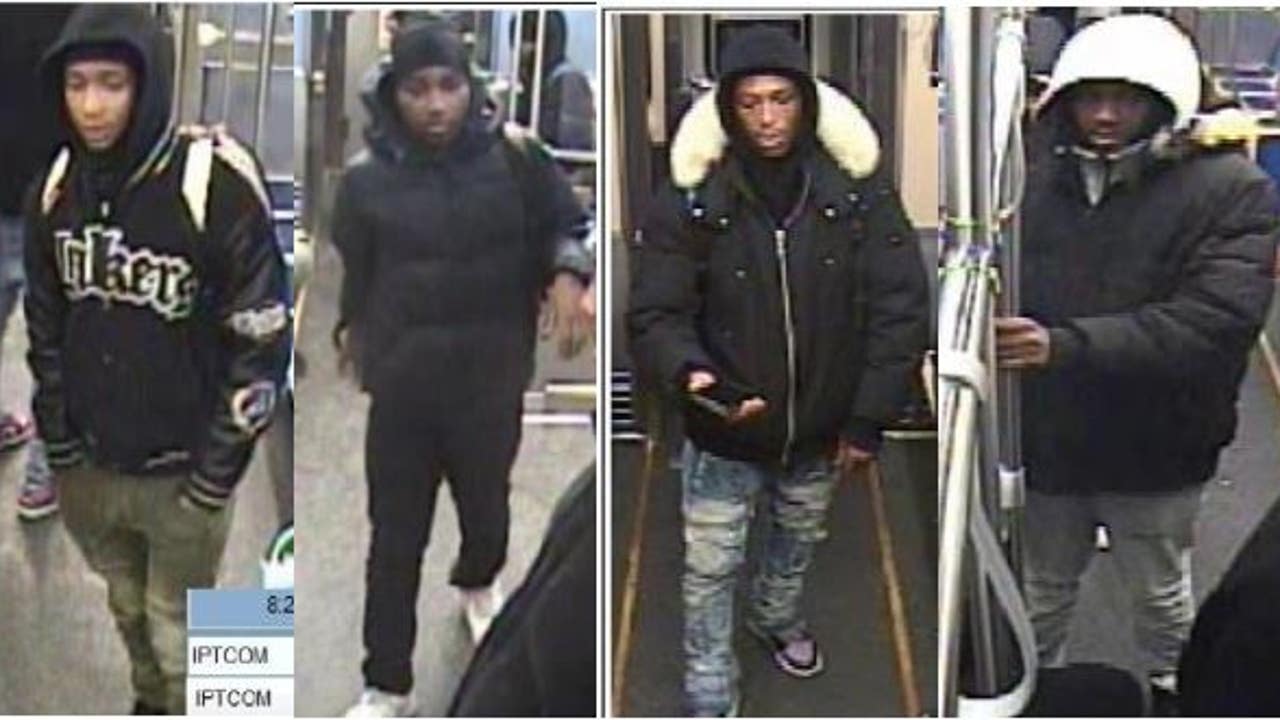 Chicago Police Investigate Robbery Spree on CTA Red Line, Seek Four Suspects