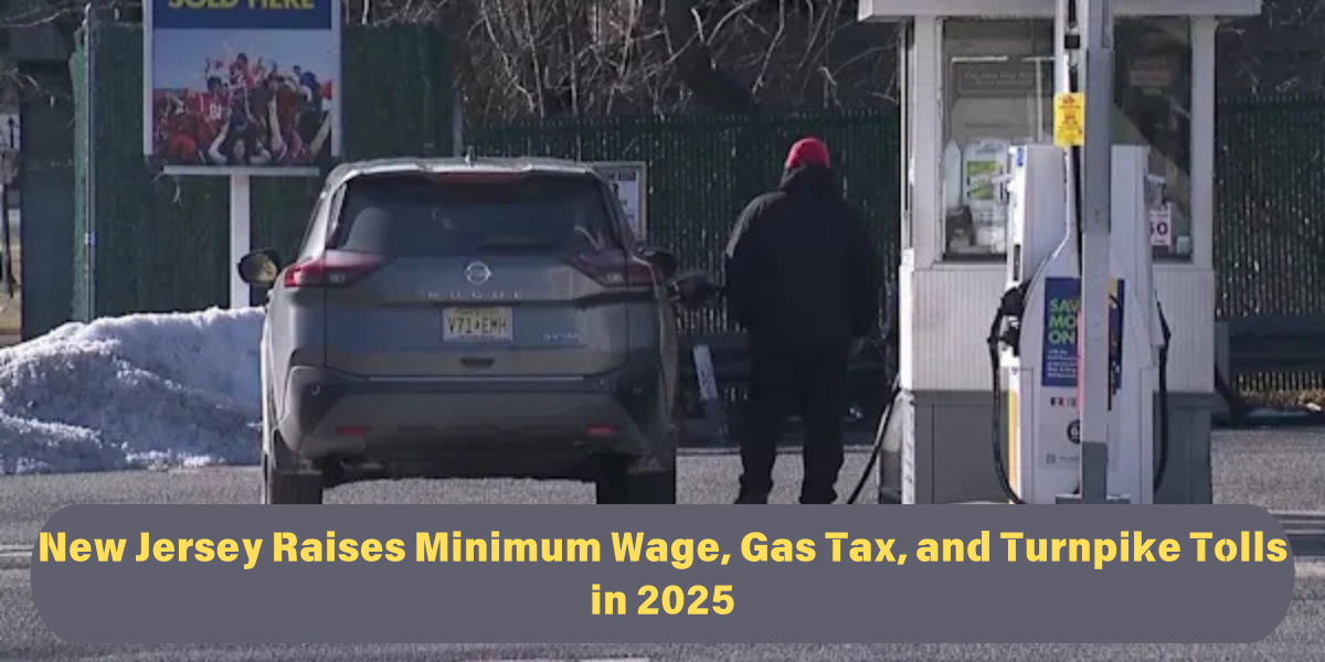 New Jersey Raises Minimum Wage, Gas Tax, and Turnpike Tolls in 2025