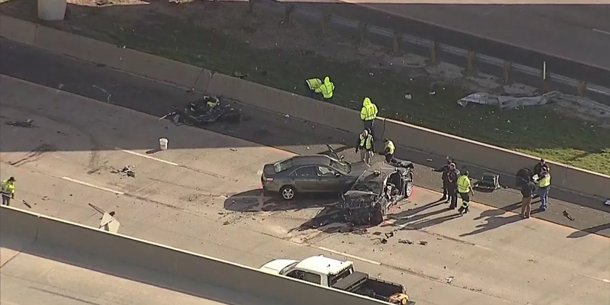 Driver Dies After Car Crashes Into Railing and Gets Hit by Two Vehicles on Texas 121 in Grapevine