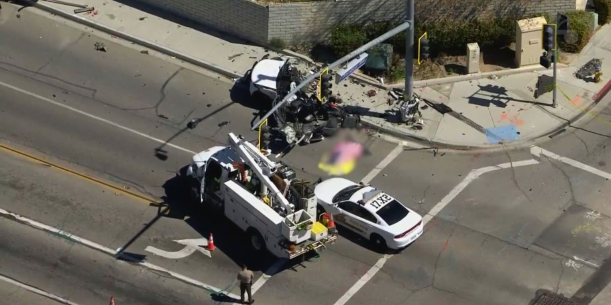 San Bernardino Deputy’s Suv Split in Half in Fatal Crash; Suspect Faces Manslaughter Charges