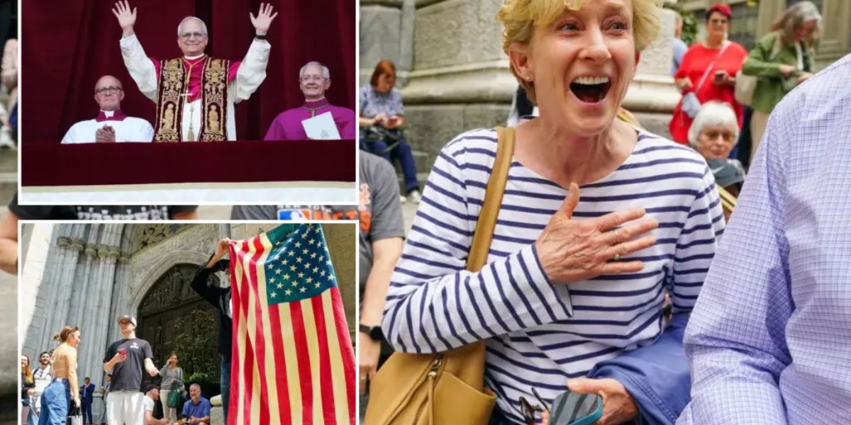 Cheers and Prayers at St. Patrick’s New Yorkers Celebrate America’s First Pope