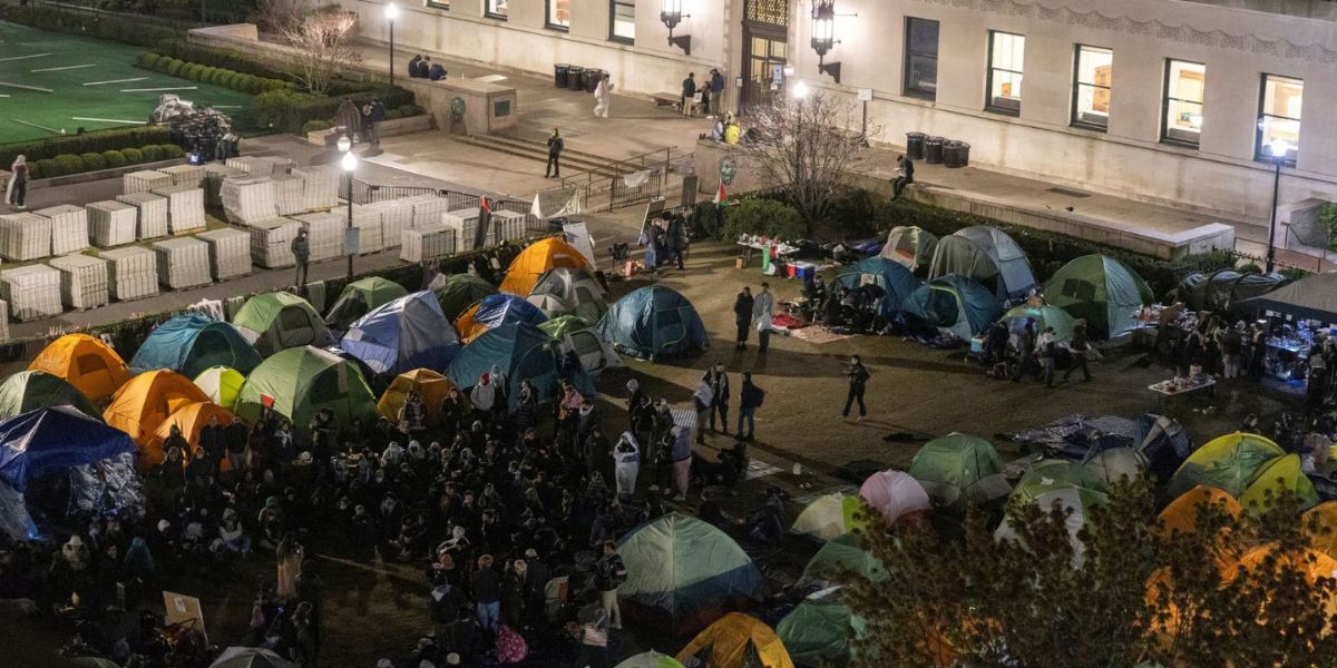 Columbia Campus Erupts Again — Acting President Responds with Fury Over Latest Protests