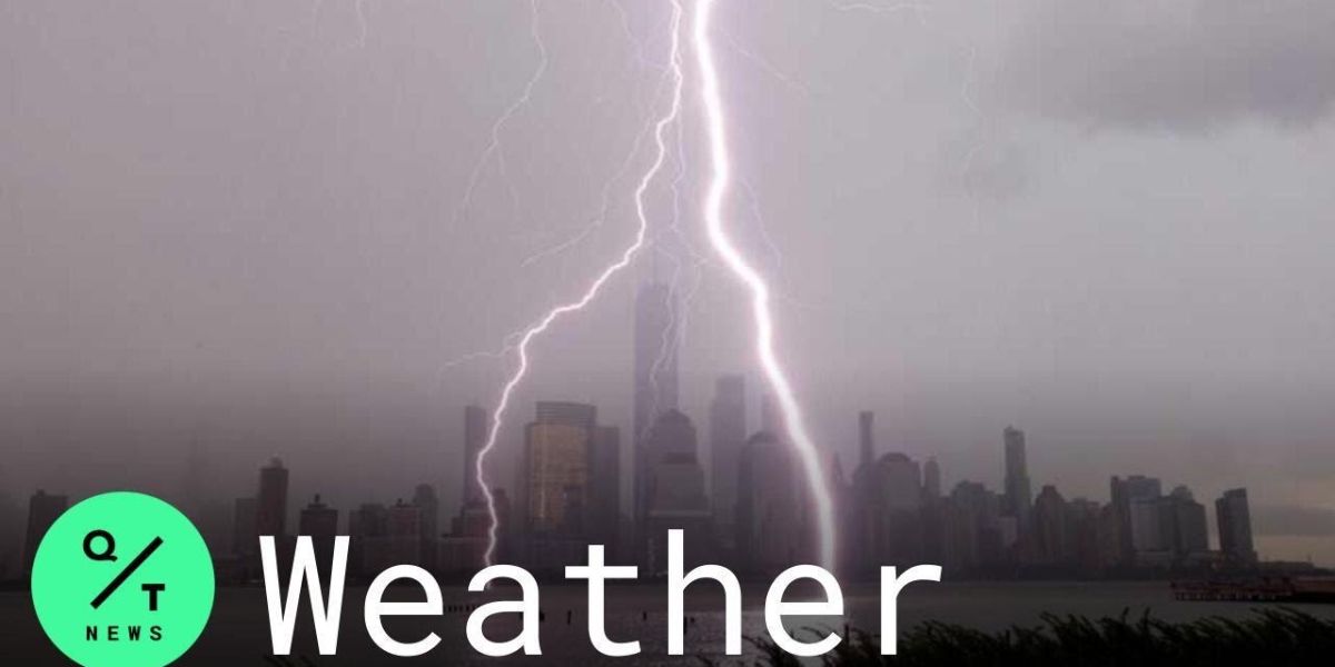 DANGEROUS Weather Incoming Lightning and Heavy Rain to Sweep Across New York