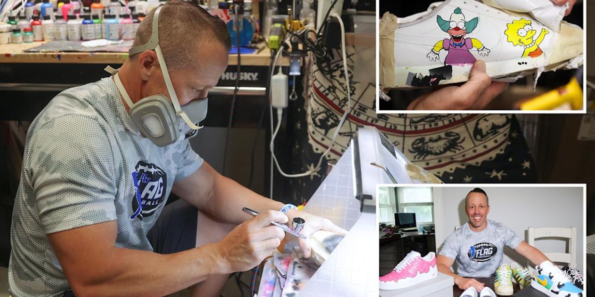 Football Coach by Day, Sneaker Designer by Night — Now His Work's on a Former Met
