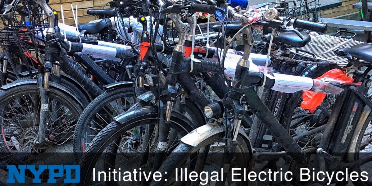 NYPD Cracks Down on Illegal E-Bikes in 24-Hour Blitz