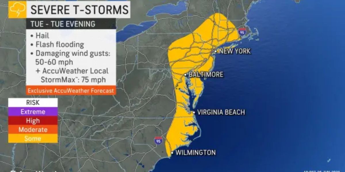 Storm Systems Target Northeast Expect Rain and Rumbles Across PA, NJ & NY