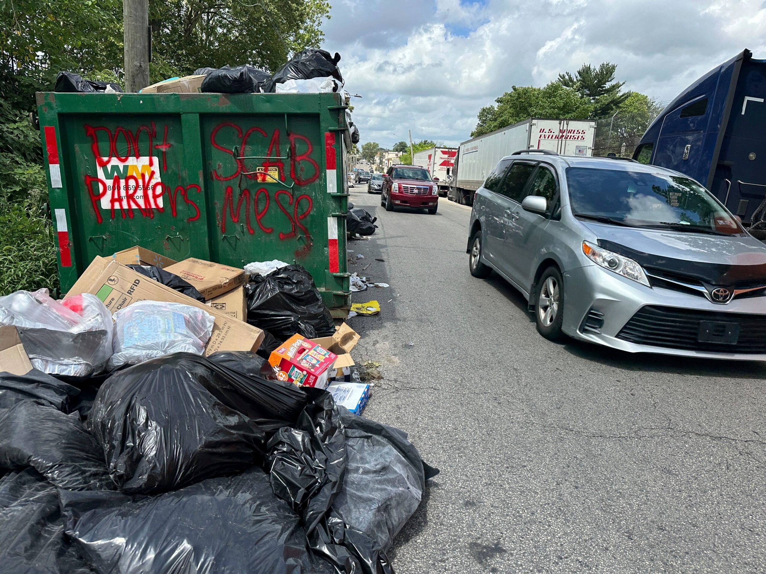 Philadelphia workers and city reach a deal to end strike that halted residential trash pickup