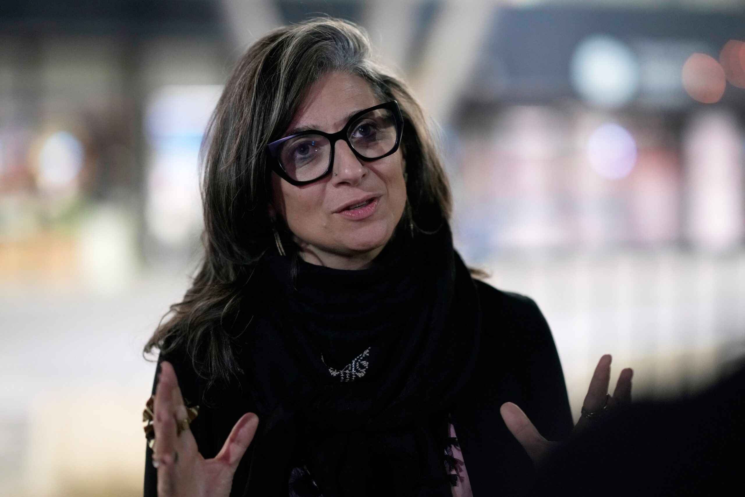 UN investigator and critic of Israel’s actions in Gaza tells AP she was shocked by US sanctions