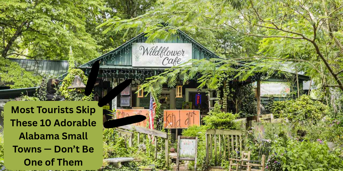 Most Tourists Skip These 10 Adorable Alabama Small Towns — Don’t Be One of Them
