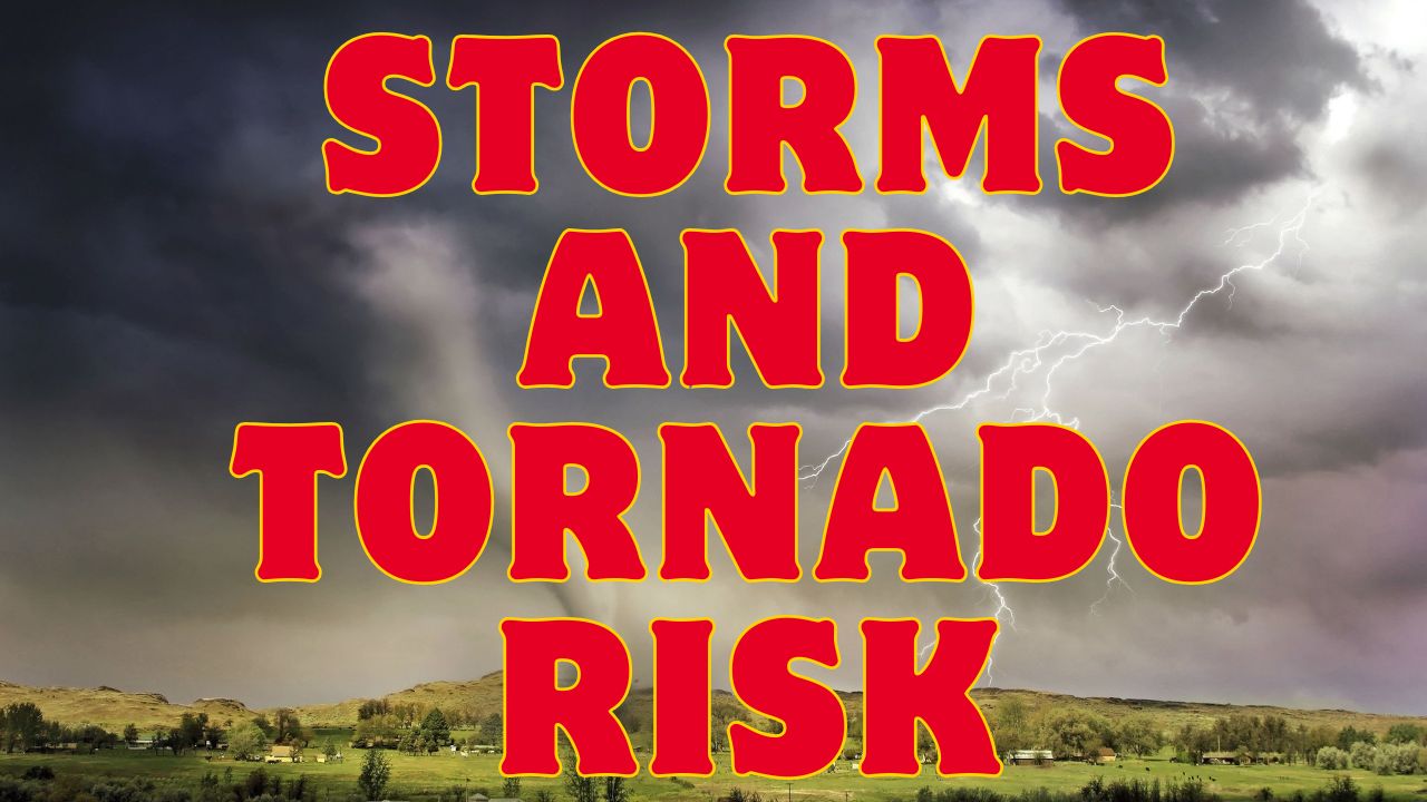 Severe Storms and Tornado Risk Threaten Western North Dakota and Eastern Montana Through Thursday Night