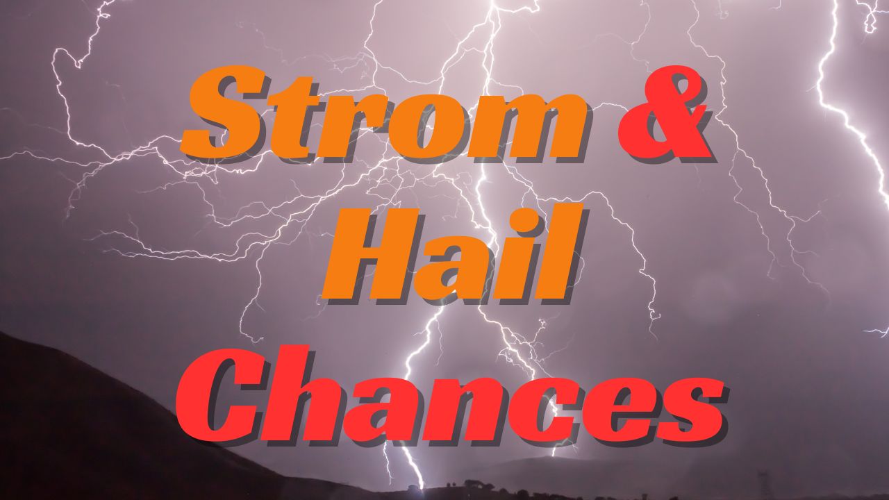 Amarillo Weather Alert: Storms and Hail Expected Along I-40 by Tuesday Evening