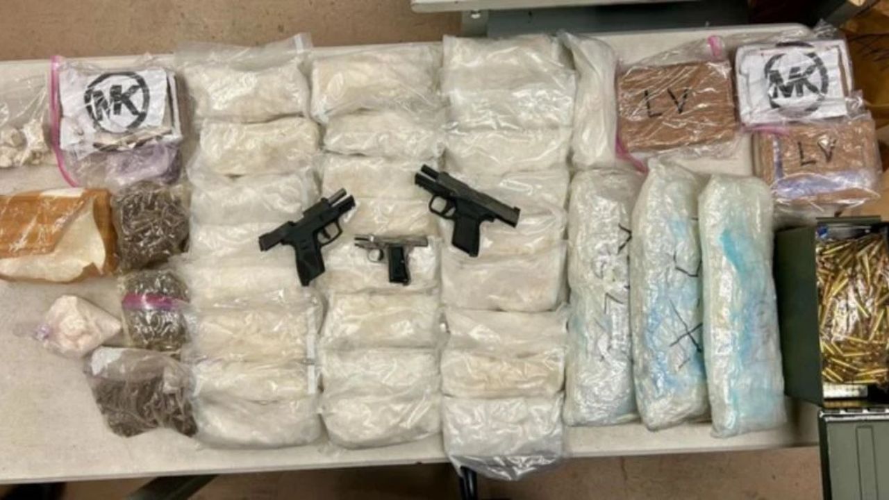 Bakersfield Drug Bust: 2 Gang Members Arrested, Over 45 Pounds of Meth Seized