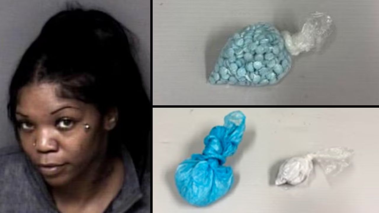 Gaston County Drug Bust: Woman Arrested for Trafficking Fentanyl and Hundreds of Pills