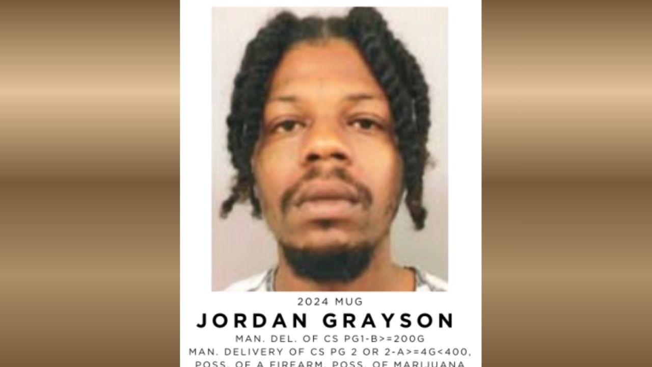 Olney Traffic Stop Leads to Major Drug Bust and Arrest of Man with Long Criminal History