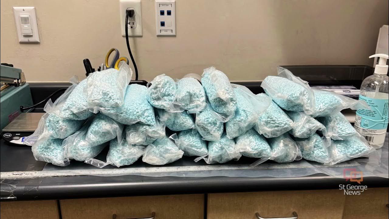 Traffic Stop on I-15 Results in 22-Pound Fentanyl Bust in Washington County