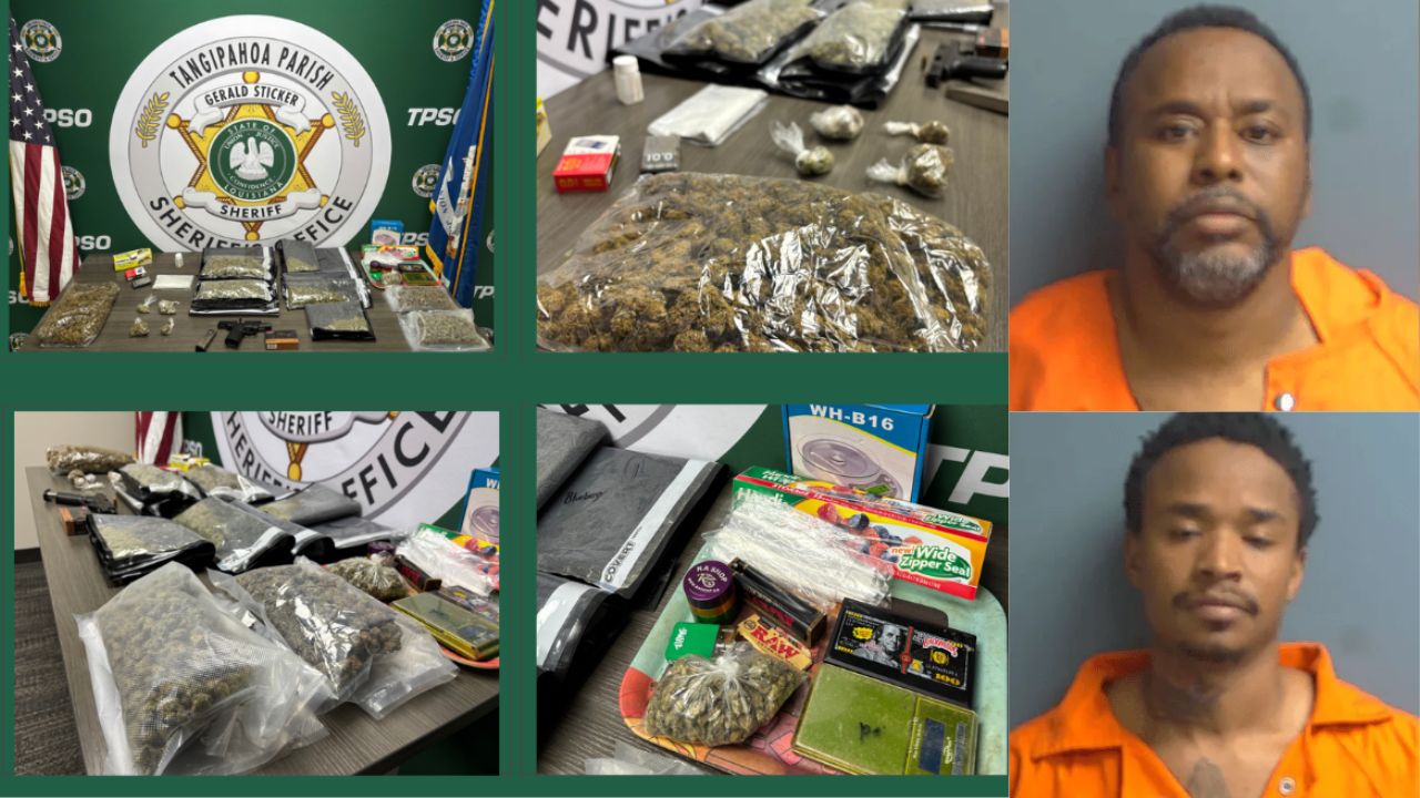 Ponchatoula Father and Son Arrested in Major Drug Bust Involving Multiple Agencies