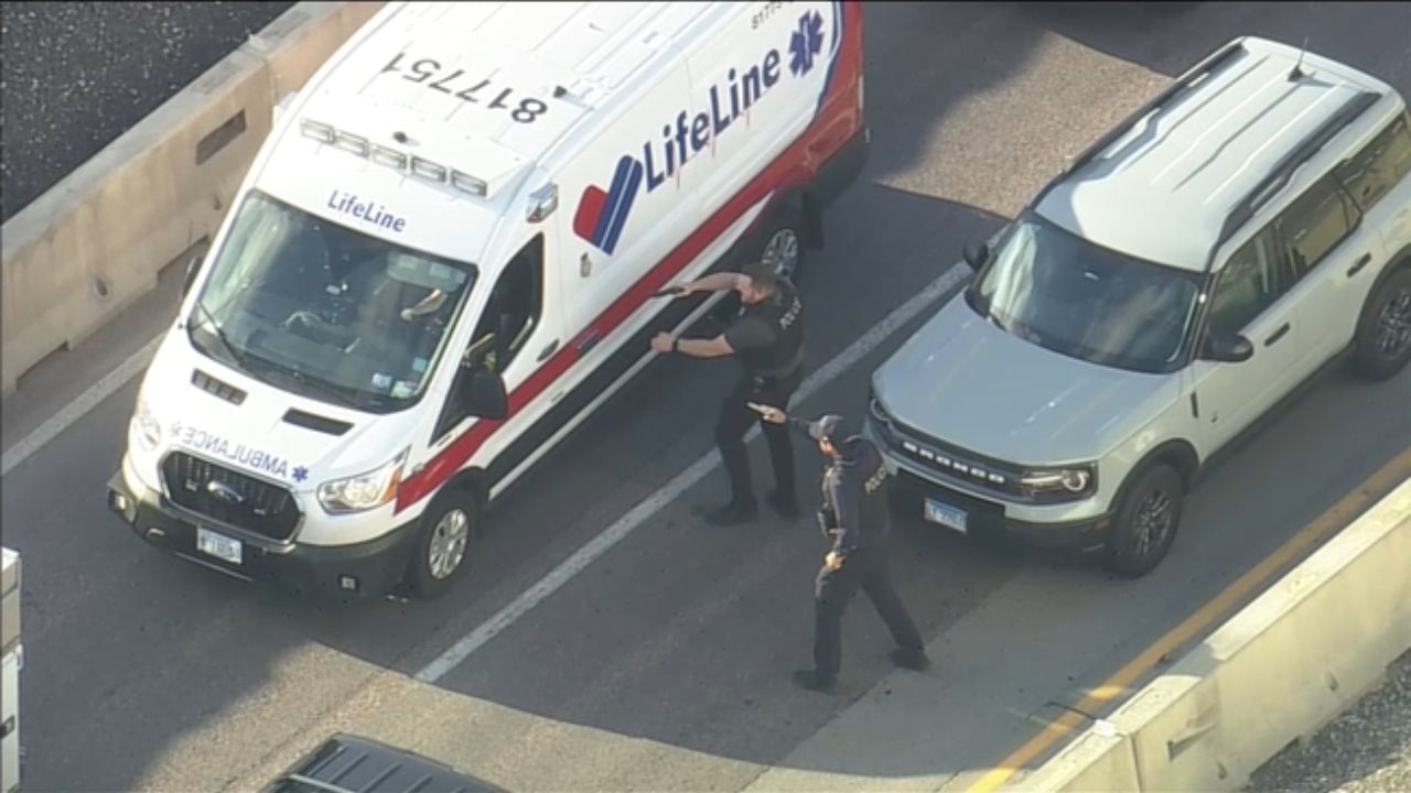 Suspect Arrested After Stealing Ambulance at Portillo's, Leads Authorities on I-294 Chase