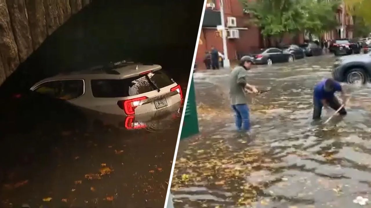 Two Men Die in Flooded New York City Basements After Hours of Torrential Rain and Wind