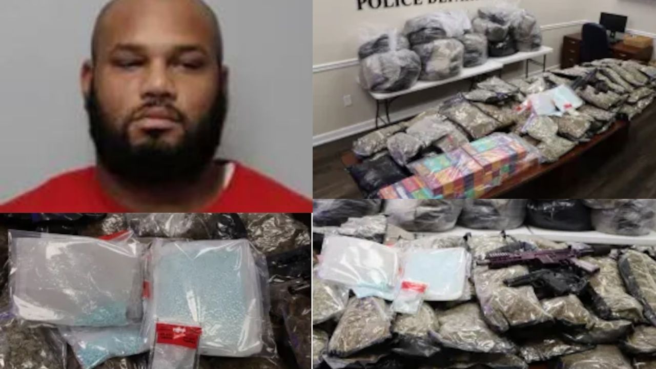 Dothan Police Seize Nearly $350,000 in Drugs, Arrest 37-Year-Old in Major Fentanyl and Marijuana Bust