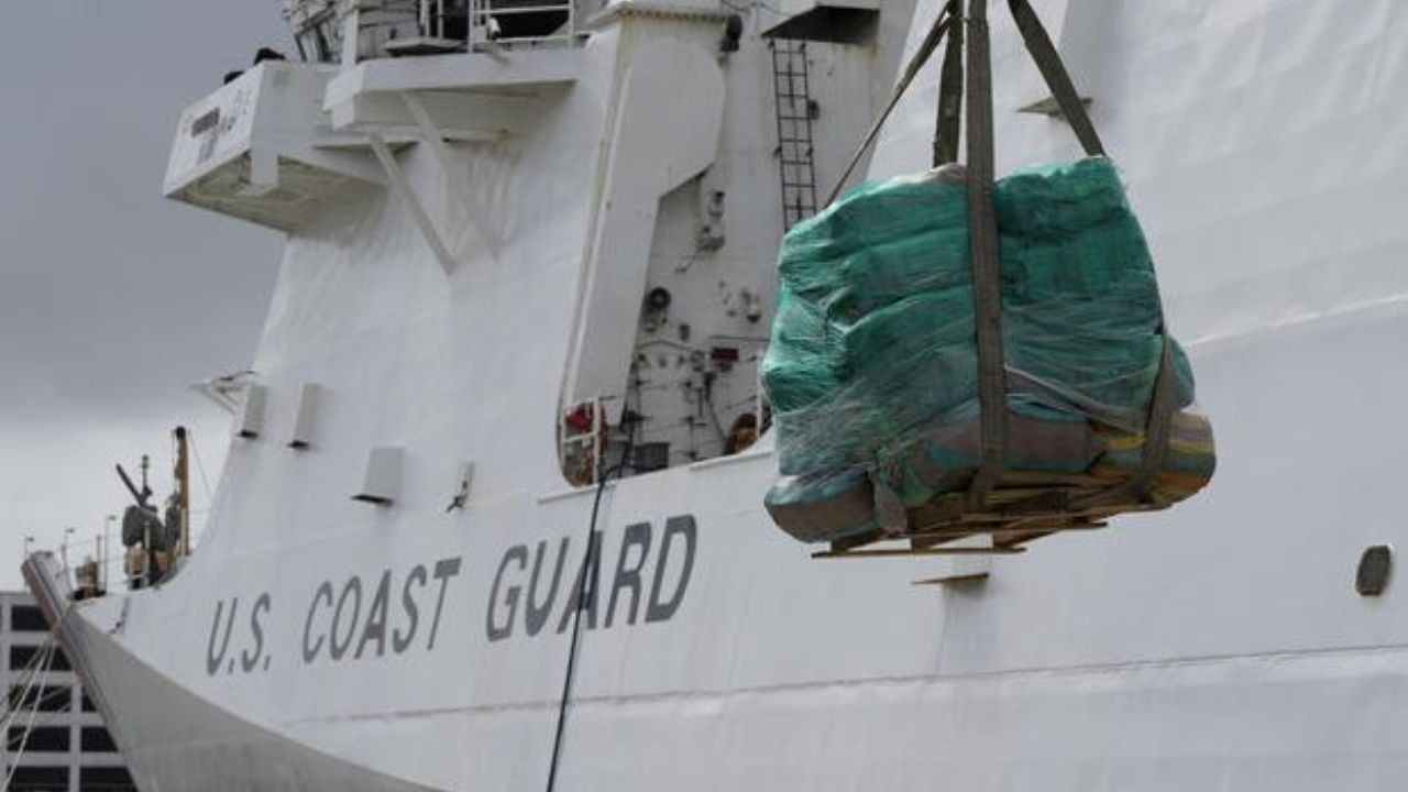 U.S. Coast Guard Seizes Record 510,000 Pounds of Cocaine in Historic Drug Bust Across Pacific and Caribbean