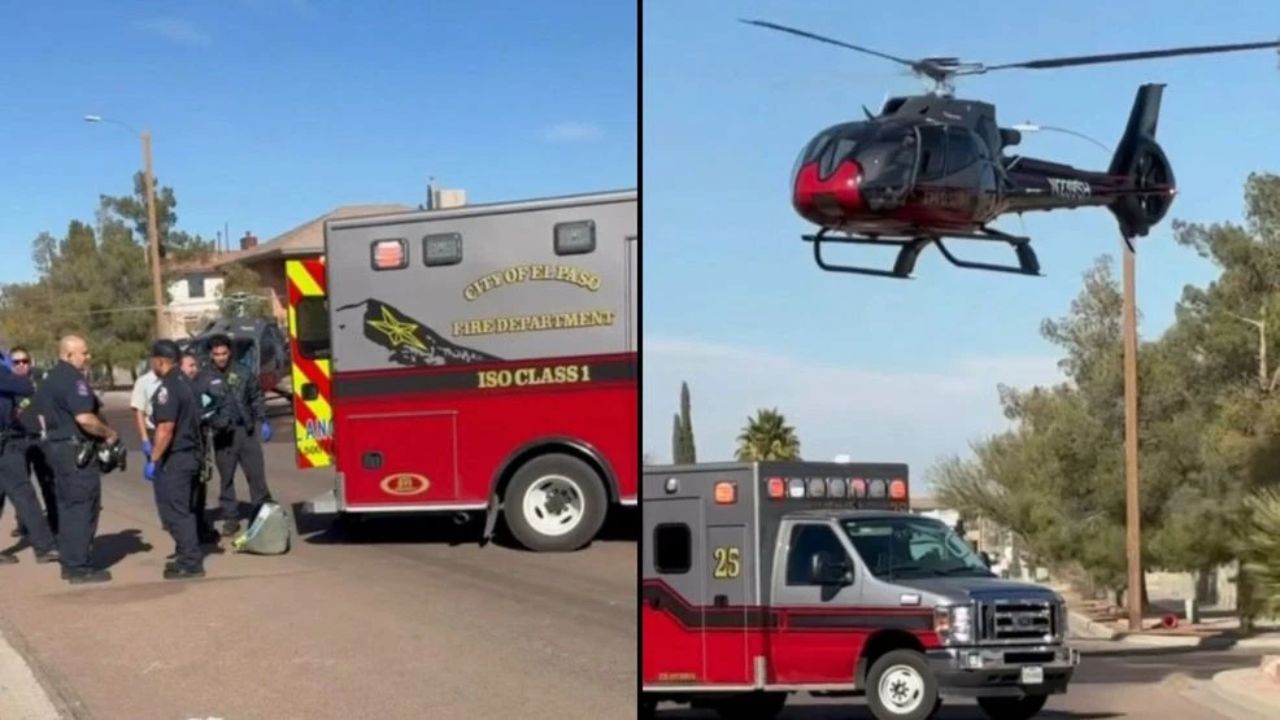 2-Year-Old Boy Airlifted to Hospital After Water Rescue in East El Paso
