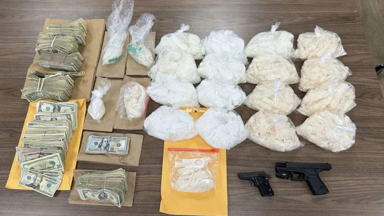 Bakersfield Drug Raid Seizes 30 Pounds of Meth and Illegal Firearms, Investigators Report