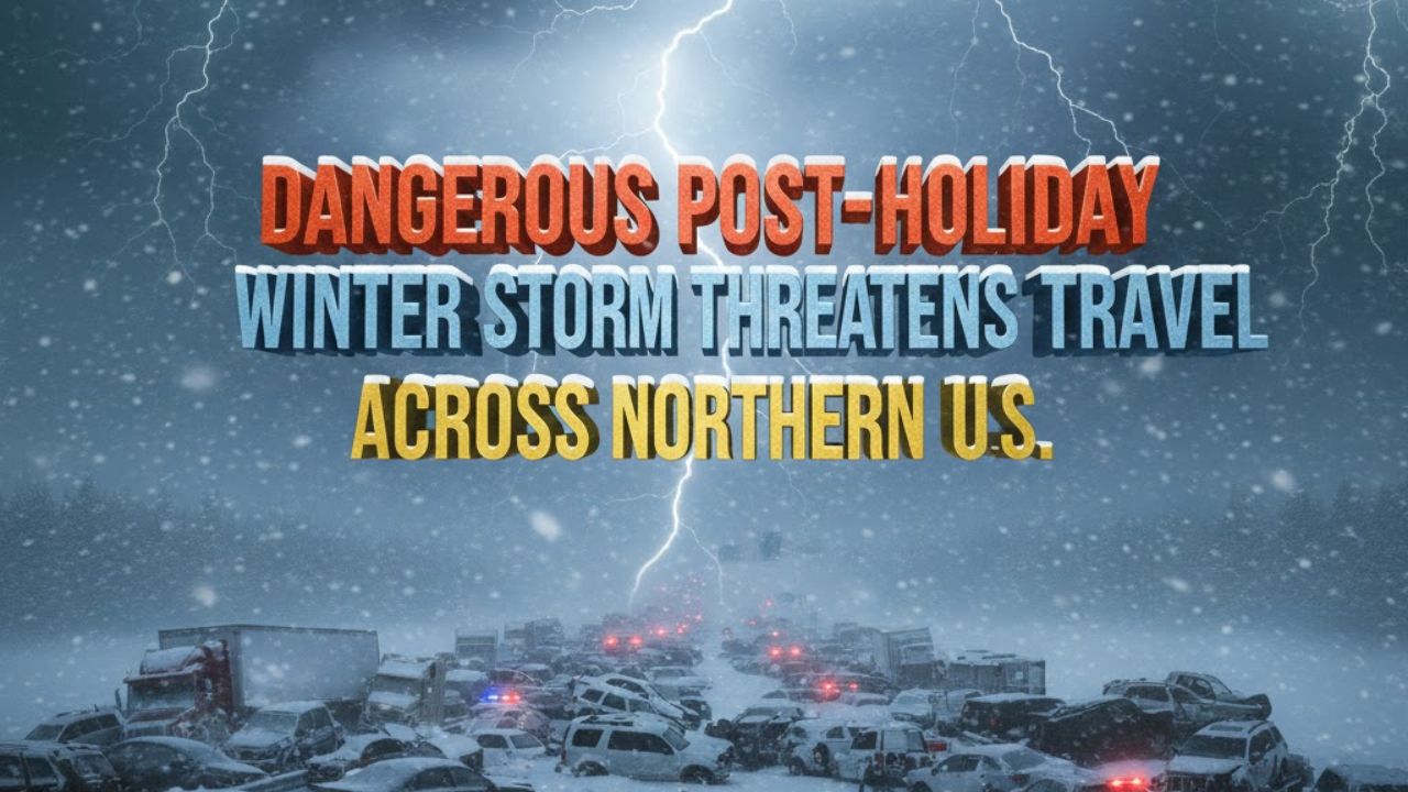 Dangerous Post-Holiday Winter Storm Threatens Travel Across Northern U.S