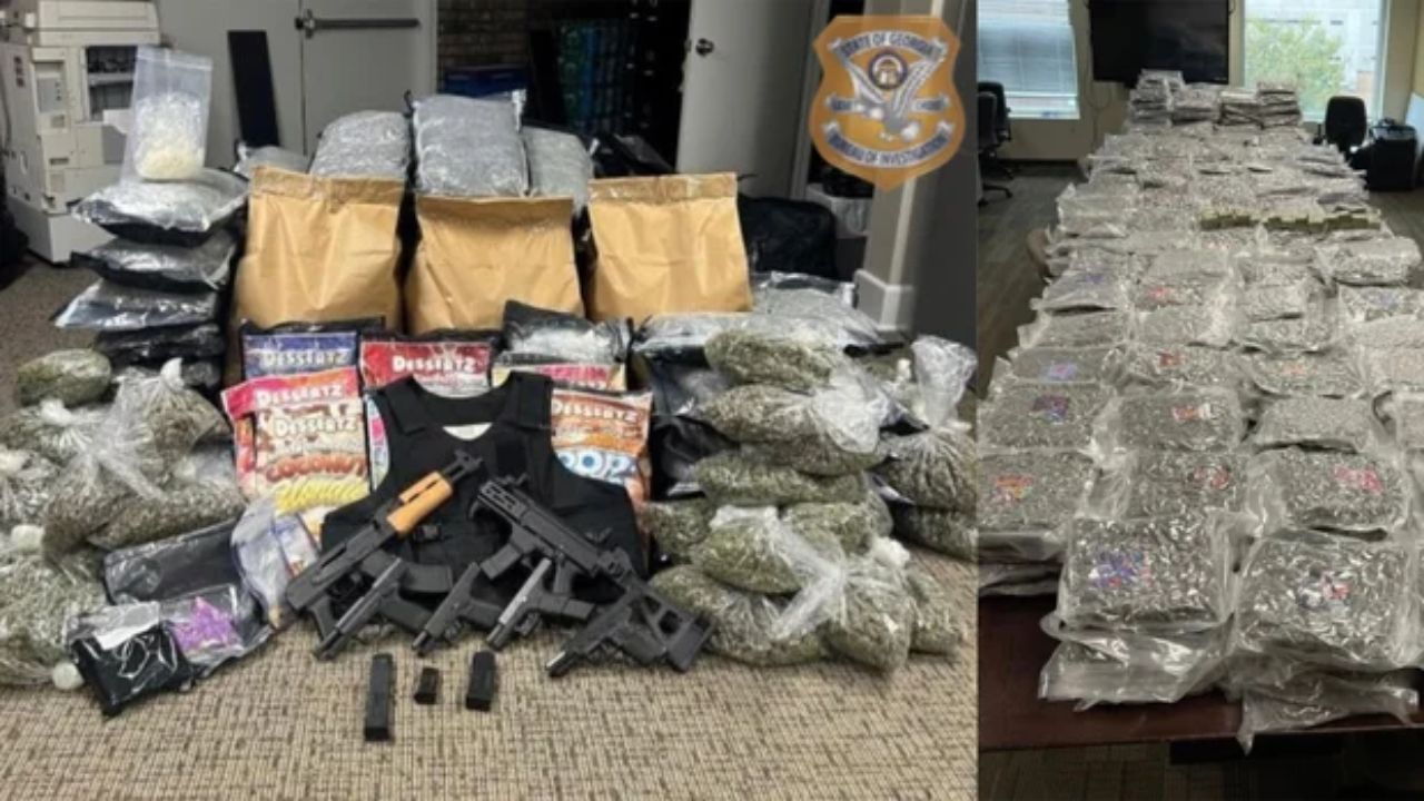 GBI Seizes Over 400 Pounds of Suspected Marijuana, Firearms in Atlanta and Sandy Springs Drug Raids