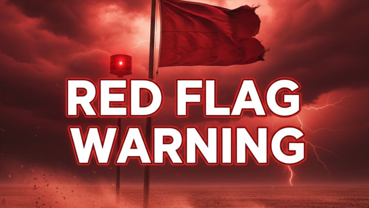 Georgia Weather Alert: Red Flag Warning in Effect for Atlanta Area Until 7 PM Today