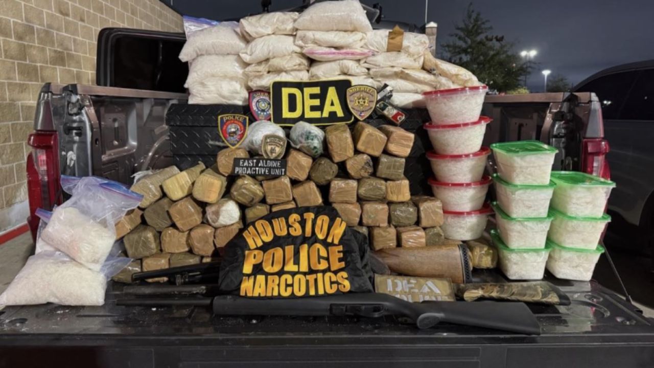 Houston Drug Bust Uncovers More Than 200 Pounds of Meth Hidden Behind False Wall