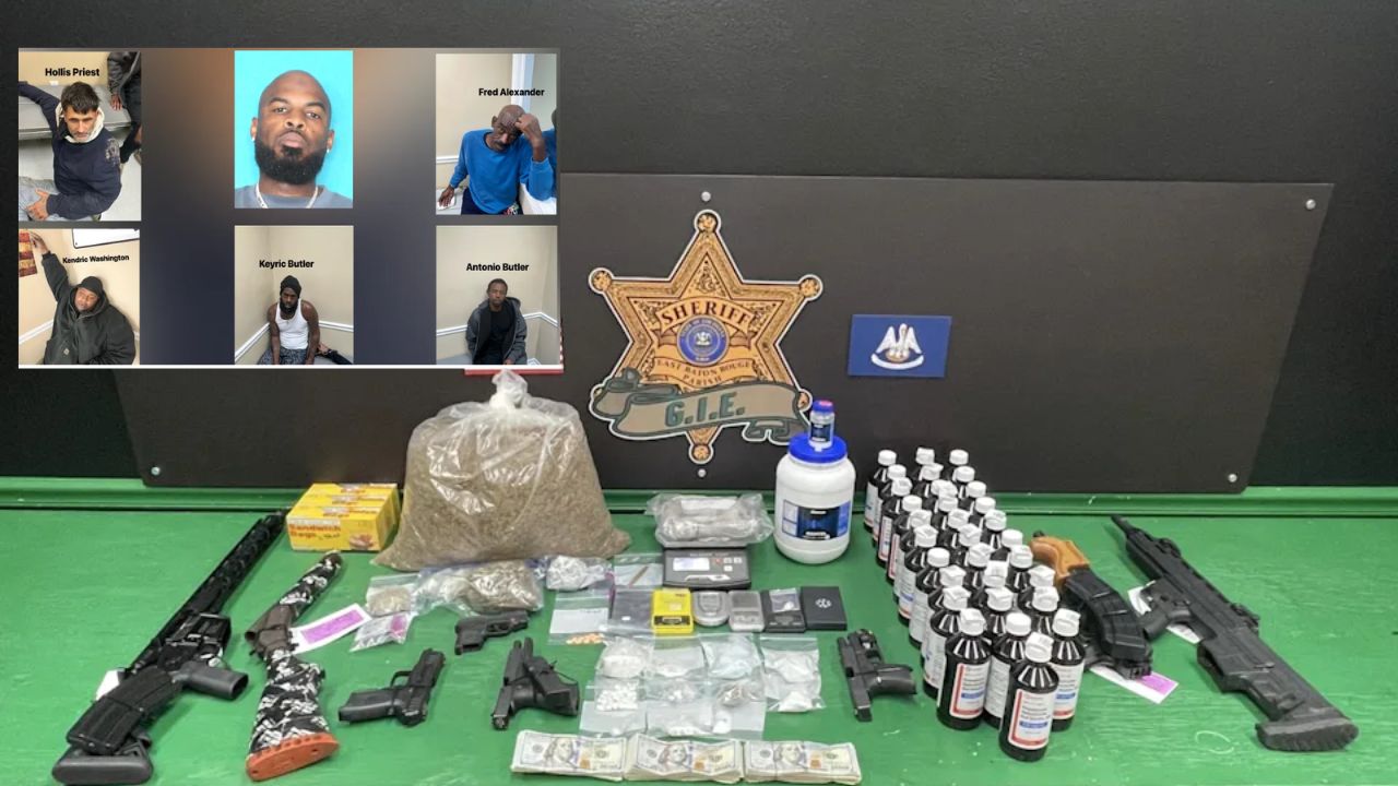 Major Multi-Parish Drug Bust: Six Arrested, Three Suspects Still Wanted in Baton Rouge