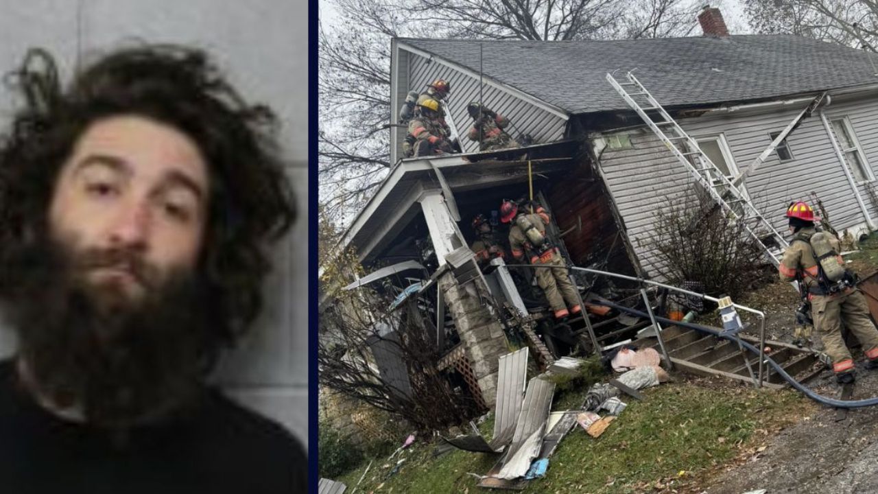Man Laughing While Watching Burning Home Arrested After Fire Leaves Four Residents Trapped, Police Say