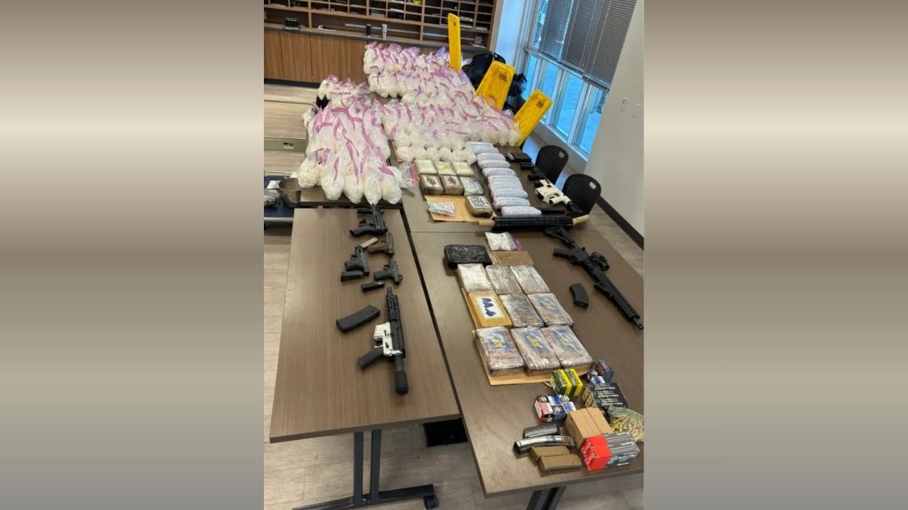 Massive Multi-County Drug Raid Uncovers 283 Kilos of Narcotics, Firearms, and Cash in Southern California