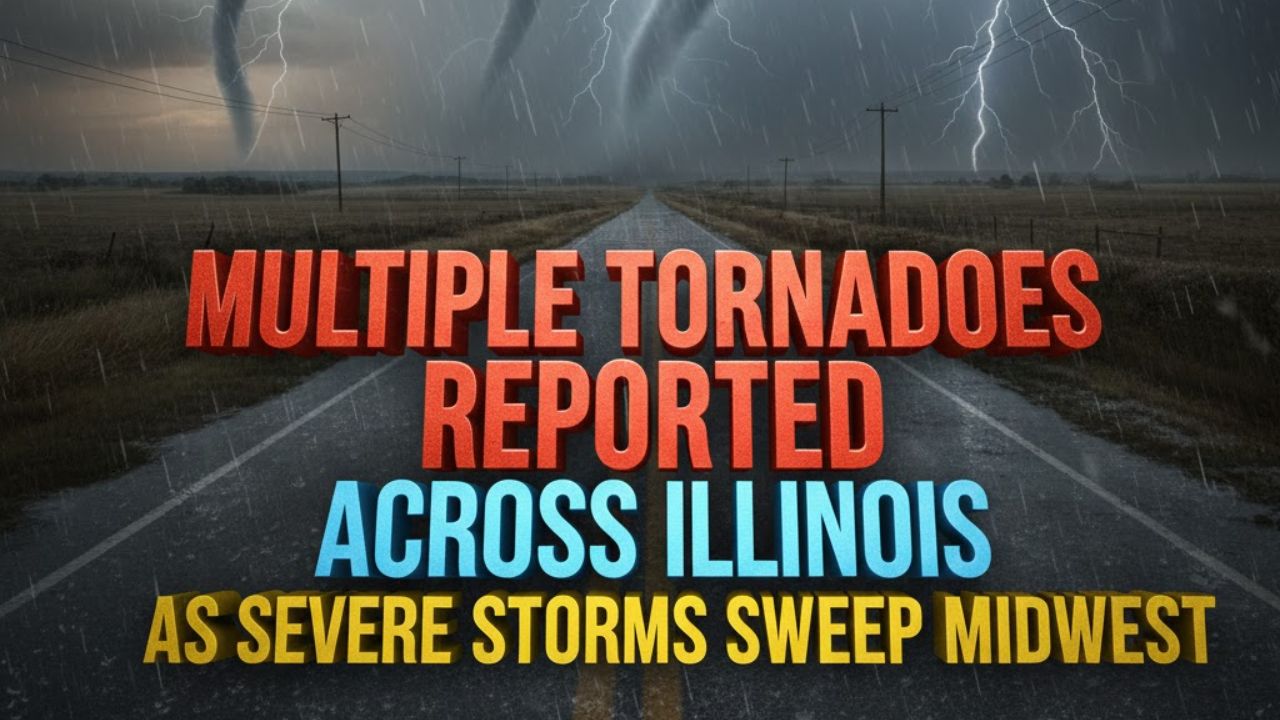 Multiple Tornadoes Reported Across Illinois as Severe Storms Sweep Midwest