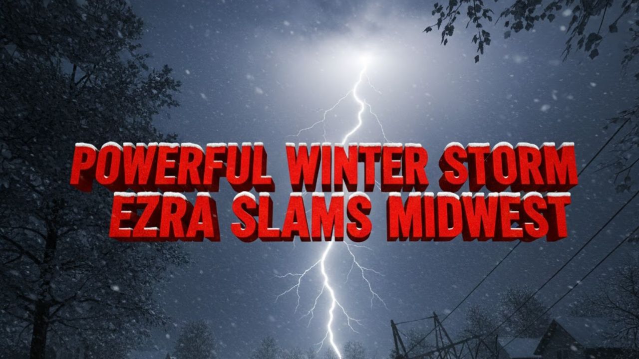Powerful Winter Storm Ezra Slams Midwest, Leaves Over 200,000 Without Power